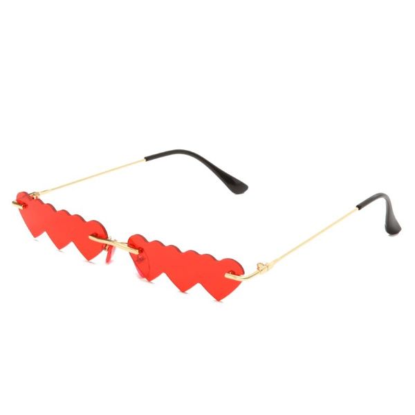 sunglasses fashion rimless women heart shaped luxury metal small frame eyewear uv400 gafas de sol, White;black
sunglasses fashion rimless women heart shaped luxury metal small frame eyewear uv400 gafas de sol, White;black