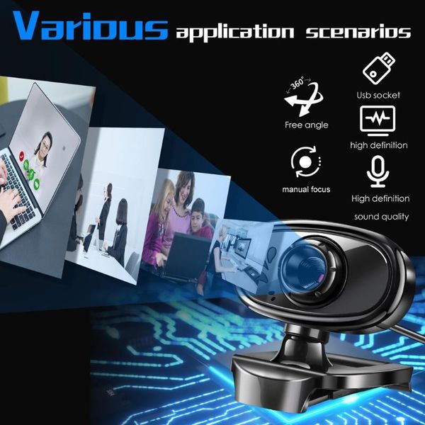 webcams 720p hd webcam deskcomputer video call with microphone usb2.0 compatible optical lens camera y529
webcams 720p hd webcam deskcomputer video call with microphone usb2.0 compatible optical lens camera y529