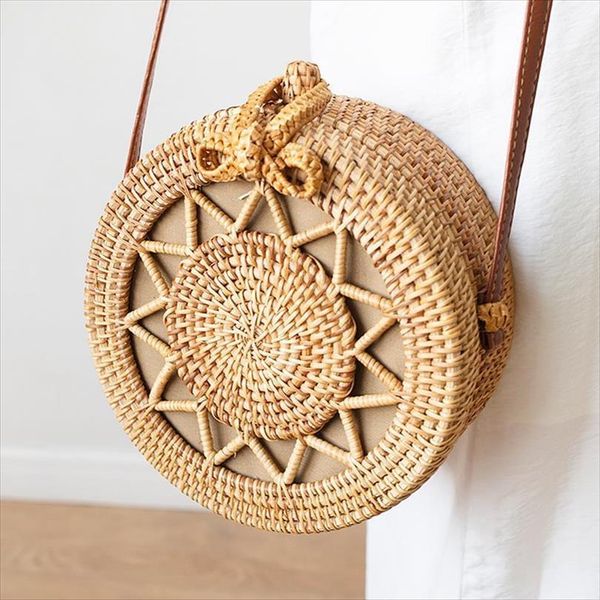 summer bali hand woven women rattan round shoulder crossbody s beach straw bag bohemian knitting travel circular handbags
summer bali hand woven women rattan round shoulder crossbody s beach straw bag bohemian knitting travel circular handbags