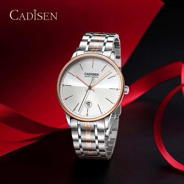 wristwatches cadisen mechanical automatic watches mens 100m waterproof classic fashion clock luxury nh35a watch men sports reloj hombre 2021, Slivery;brown
wristwatches cadisen mechanical automatic watches mens 100m waterproof classic fashion clock luxury nh35a watch men sports reloj hombre 2021, Slivery;brown