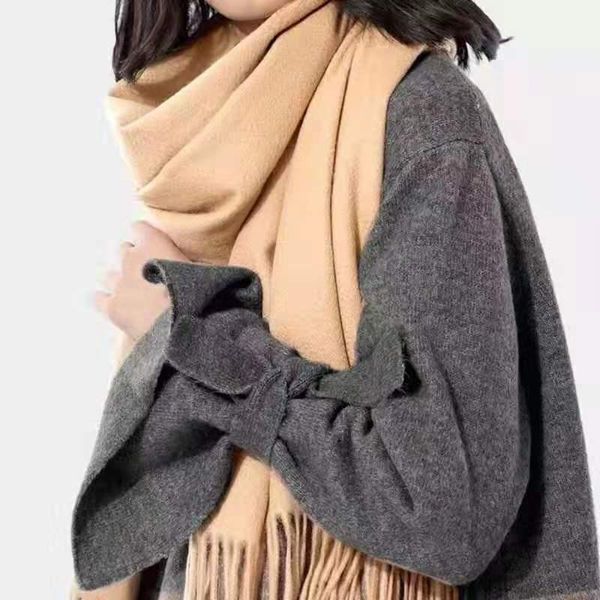 scarves autumn dual-use solid color cashmere scarf female korean version of the trend beautiful oversized warm shawl, Blue;gray
scarves autumn dual-use solid color cashmere scarf female korean version of the trend beautiful oversized warm shawl, Blue;gray