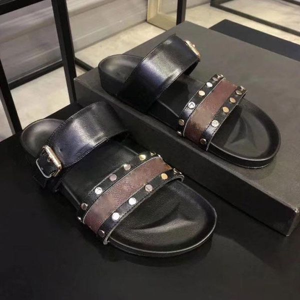 slippers summer fashion flip flop rivet design all-mhatc comfortable leisure wearable non-slip flat open toe sandals female, Black
slippers summer fashion flip flop rivet design all-mhatc comfortable leisure wearable non-slip flat open toe sandals female, Black