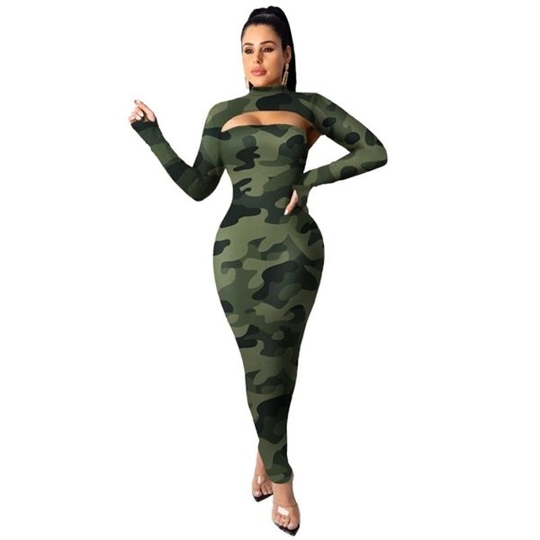 camo leopard print 2 set women club outfit high neck long sleeve crop and strapless open back bandage maxi dress, Black;gray
camo leopard print 2 set women club outfit high neck long sleeve crop and strapless open back bandage maxi dress, Black;gray