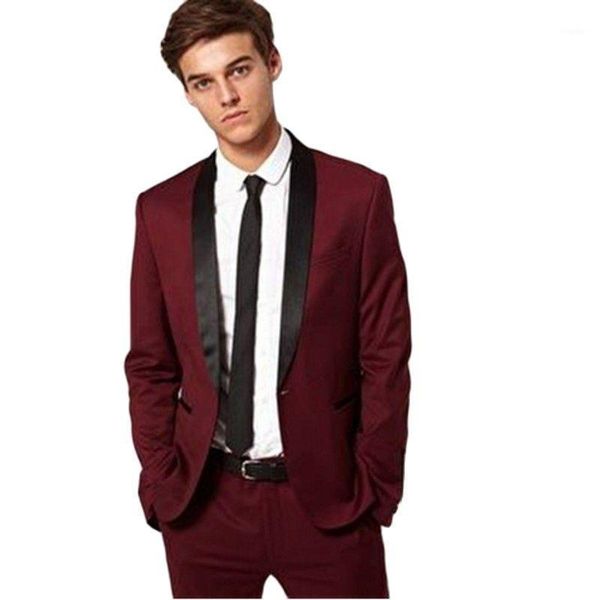 slim fits burgundy with black collar groom tuxedos handsome men evening dress toast suit (jacket+pants+bow tie) ok:039 men's suits & bl, White;black
slim fits burgundy with black collar groom tuxedos handsome men evening dress toast suit (jacket+pants+bow tie) ok:039 men's suits & bl, White;black