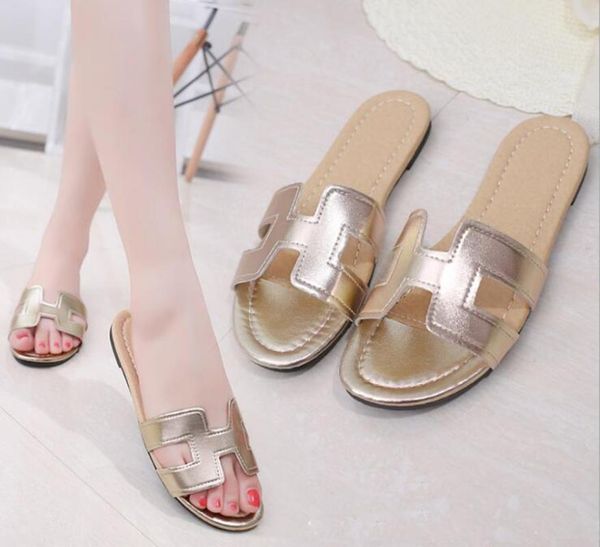summer slippers women's flat sandals gold silver non-slip large size indoor and outdoor concise, Black
summer slippers women's flat sandals gold silver non-slip large size indoor and outdoor concise, Black