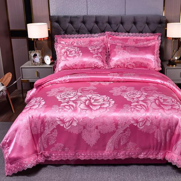 bedding sets drop wedding duvet cover set jacquard lace pillowcase (3pcs no bedsheet )european luxury fink
bedding sets drop wedding duvet cover set jacquard lace pillowcase (3pcs no bedsheet )european luxury fink