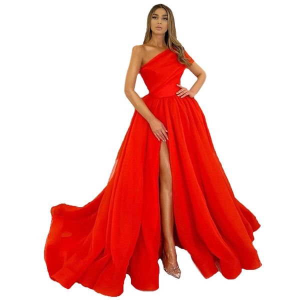 black 2022 one shoulder organza evening prom dresses sleeveless vestidos de fiesta side split party ball gown
black 2022 one shoulder organza evening prom dresses sleeveless vestidos de fiesta side split party ball gown