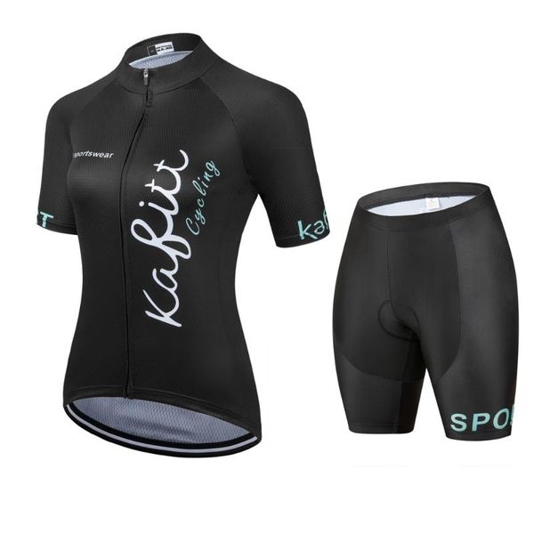 racing sets kafiwomen's cycling shirt clothing shorts dress bike equipment bicycle jersey summer black short sleeve breathable 21, Black;blue
racing sets kafiwomen's cycling shirt clothing shorts dress bike equipment bicycle jersey summer black short sleeve breathable 21, Black;blue