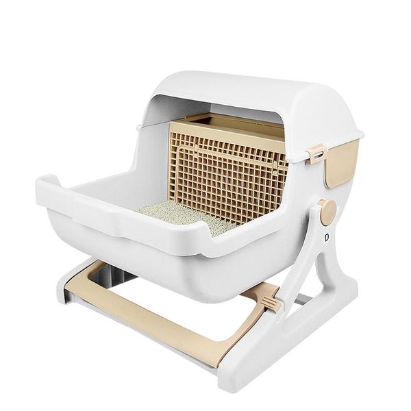 other cat supplies litter box semi-automatic quick cleaning luxury toilet tray semi automatic loo flip cover bedpans
other cat supplies litter box semi-automatic quick cleaning luxury toilet tray semi automatic loo flip cover bedpans
