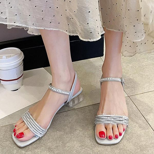 sandals rhinestone pearl women transparent heels open toe solid color 2021 summer elegant female pu leather rome style shoes, Black
sandals rhinestone pearl women transparent heels open toe solid color 2021 summer elegant female pu leather rome style shoes, Black