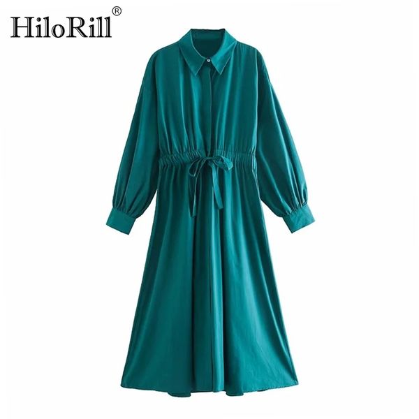 lady solid elegant shirt dress batwing long sleeve casual midi drawstring vintage women autumn spring xs-l 210508, Black;gray
lady solid elegant shirt dress batwing long sleeve casual midi drawstring vintage women autumn spring xs-l 210508, Black;gray