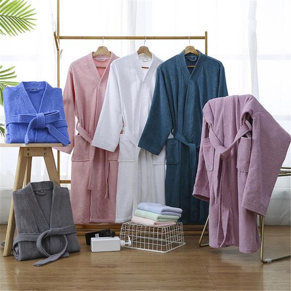 women's sleepwear solid color women robe el terry cotton kimono gown water absorption bathrobe long sleeve casual nightgown, Black;red
women's sleepwear solid color women robe el terry cotton kimono gown water absorption bathrobe long sleeve casual nightgown, Black;red
