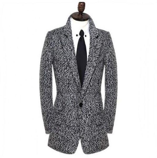 Men's Wool & Blends Snowflake woolen coat men trench coats made in china long sleeves overcoat mens cashmere casaco masculino inverno e, Black
Men's Wool & Blends Snowflake woolen coat men trench coats made in china long sleeves overcoat mens cashmere casaco masculino inverno e, Black