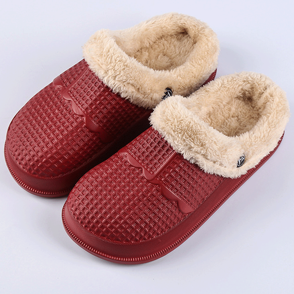 waterproof eva warm home solid couple antiskid outdoor slippers soft cozy plush indoor women shoes men winter slippers, Black
waterproof eva warm home solid couple antiskid outdoor slippers soft cozy plush indoor women shoes men winter slippers, Black