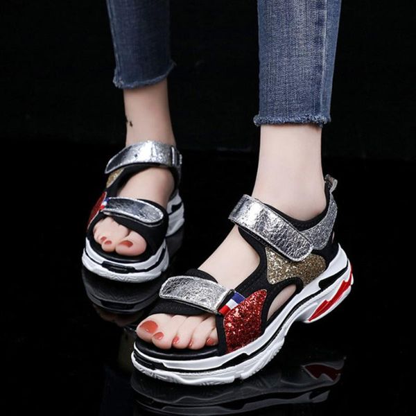 dress shoes summer height increasing korean version women's fashion hard-wearing and anti-skid comfortable rome sandals female, Black
dress shoes summer height increasing korean version women's fashion hard-wearing and anti-skid comfortable rome sandals female, Black