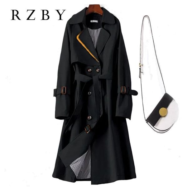 women's trench coats 2021 autumn winter elegant women coat double breasted solid vintage turn-down collar long belt windbreaker rzby486, Tan;black
women's trench coats 2021 autumn winter elegant women coat double breasted solid vintage turn-down collar long belt windbreaker rzby486, Tan;black