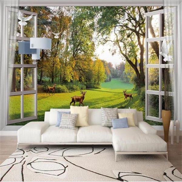 wallpapers custom size 3d po wallpaper mural living room window woods river fawn dove picture sofa tv backdrop for wall
wallpapers custom size 3d po wallpaper mural living room window woods river fawn dove picture sofa tv backdrop for wall