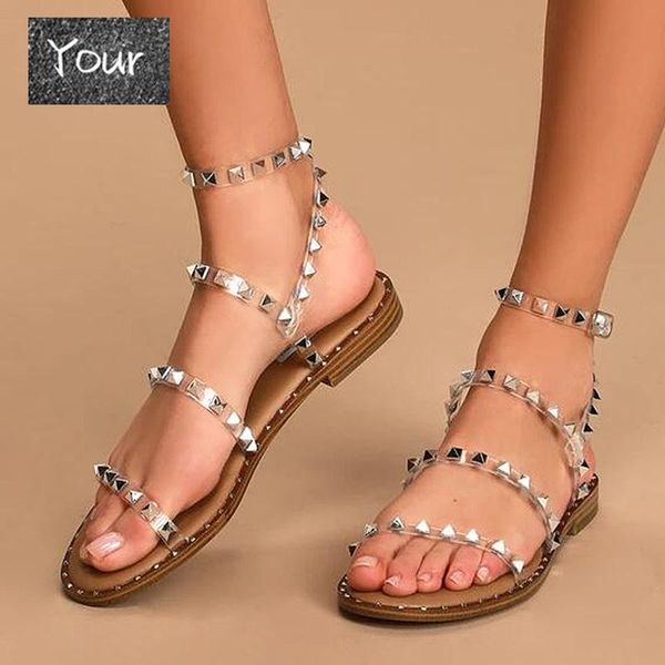 sandals 2022 rivet strong flat women fashion shoes lightweight non-slip sabot women's summer designer, Black
sandals 2022 rivet strong flat women fashion shoes lightweight non-slip sabot women's summer designer, Black