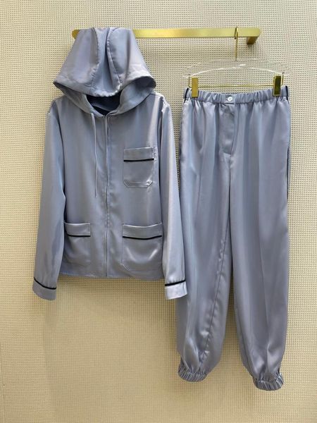 women's two piece pants casual pant sets for women autumn 2021 high-end brand zipper long sleeve hooded drawstring with elastic waist, White
women's two piece pants casual pant sets for women autumn 2021 high-end brand zipper long sleeve hooded drawstring with elastic waist, White