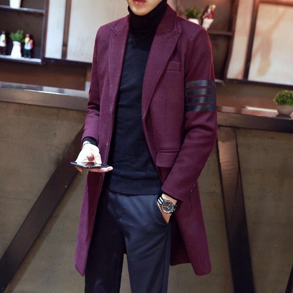 men's jackets plaid coat male middle-style hooded fur winter trend woolen jacket, Black;brown
men's jackets plaid coat male middle-style hooded fur winter trend woolen jacket, Black;brown