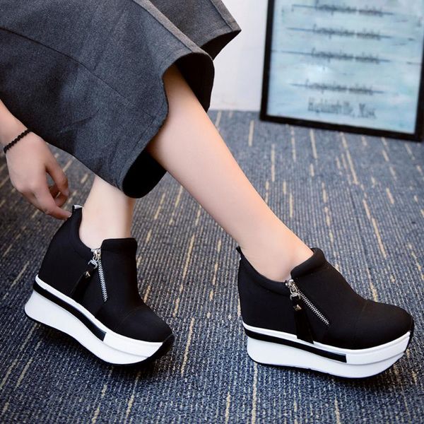 boots women wedges platform shoes slip on ankle fashion casual woman invierno warm winter mujer c1121, Black
boots women wedges platform shoes slip on ankle fashion casual woman invierno warm winter mujer c1121, Black