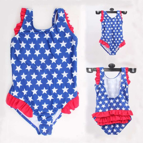 baby swimsuit nylon lycra children's american flag 12345 year old baby one piece, Blue
baby swimsuit nylon lycra children's american flag 12345 year old baby one piece, Blue