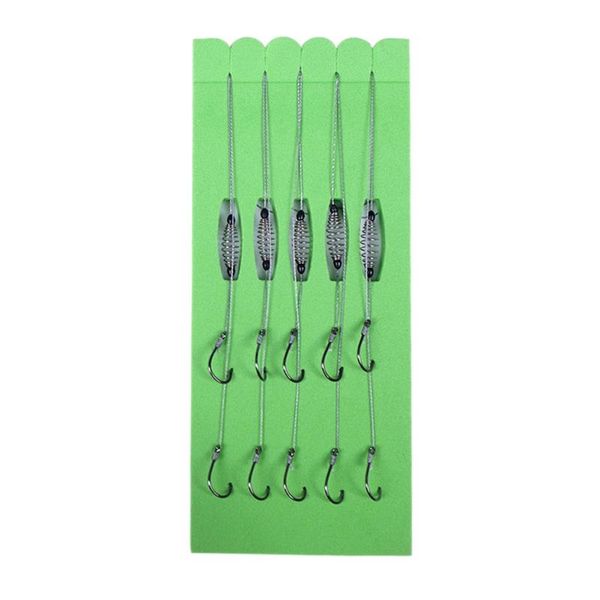 fishing hooks 5 pcs/set stainless steel barbed carp bait feeder spring hook double line
fishing hooks 5 pcs/set stainless steel barbed carp bait feeder spring hook double line