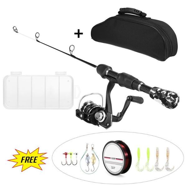 lixada fishing rod and reel combo ice hooks nylon lines soft worms lures reflective metal tackle
lixada fishing rod and reel combo ice hooks nylon lines soft worms lures reflective metal tackle