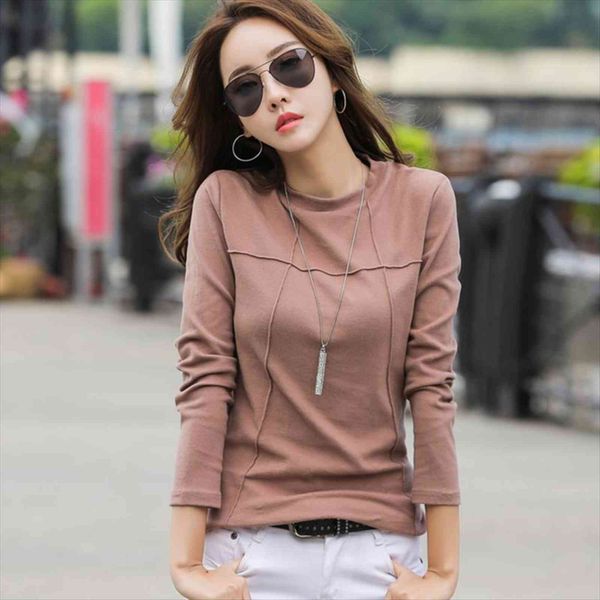 long sleeve clothes poleras womens t shirts mujer de moda cotton woman tshirts white tee femme
long sleeve clothes poleras womens t shirts mujer de moda cotton woman tshirts white tee femme