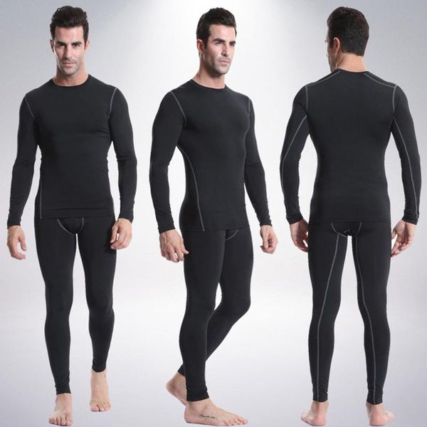 men's tracksuits tight training suit sports fitness sweat-wetting quick dry long sleeve + trousers, Gray
men's tracksuits tight training suit sports fitness sweat-wetting quick dry long sleeve + trousers, Gray
