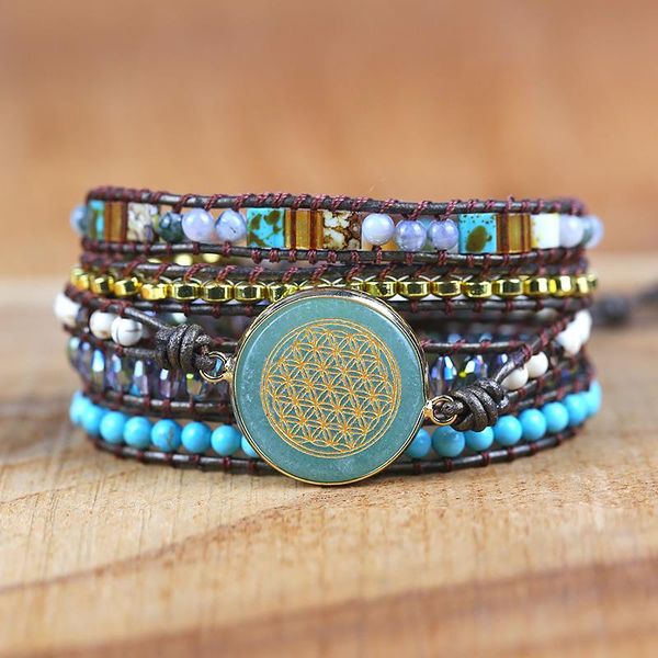 vintage mixed natural stones charm yoga wrap bracelets handmade energy friendship jewelry drop tennis, Golden;silver
vintage mixed natural stones charm yoga wrap bracelets handmade energy friendship jewelry drop tennis, Golden;silver