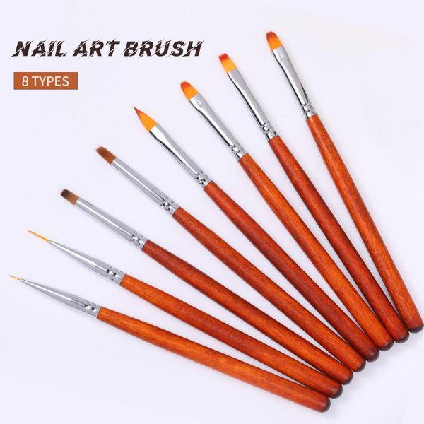 nail brushes brush pen liner acrylic carving flat round head uv gel for art manicure painting drawing designs, Yellow
nail brushes brush pen liner acrylic carving flat round head uv gel for art manicure painting drawing designs, Yellow