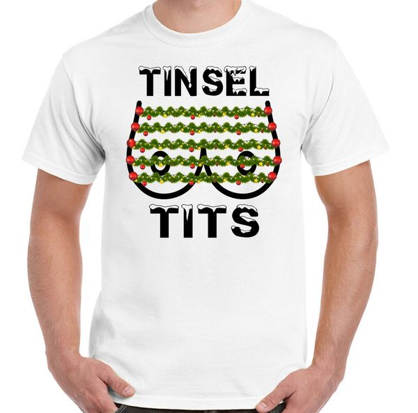 garlands tlts-boobs tshirt secret santa gift boobs offensive christmas top, White;black
garlands tlts-boobs tshirt secret santa gift boobs offensive christmas top, White;black