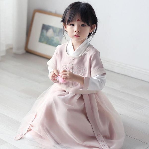 casual dresses children's hanfu girls' ancient dress super fairy national style baby autumn, Black;gray
casual dresses children's hanfu girls' ancient dress super fairy national style baby autumn, Black;gray