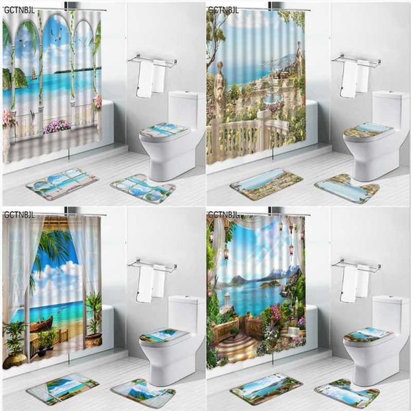 shower curtains natural scenery print carpet mediterranean building landscape bathroom decor set non-slip bath mat toilet rugs
shower curtains natural scenery print carpet mediterranean building landscape bathroom decor set non-slip bath mat toilet rugs