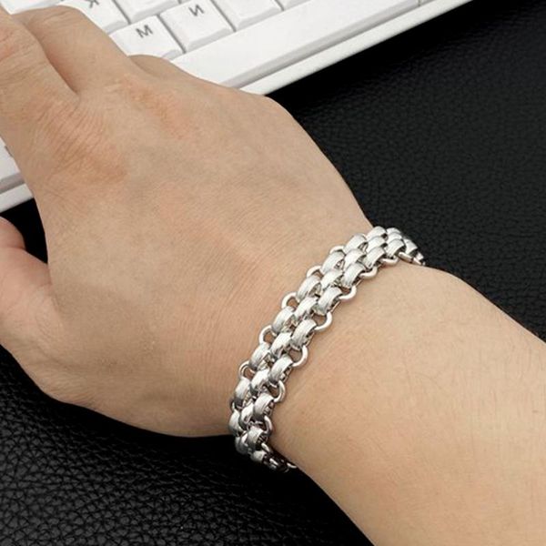 link, chain bracelets mans domineering on hand stainless steel personality bracelet hip hop rock gifts for male accessories wholesale, Black
link, chain bracelets mans domineering on hand stainless steel personality bracelet hip hop rock gifts for male accessories wholesale, Black