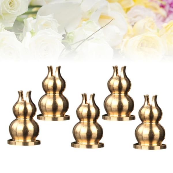fragrance lamps 5 pcs 1.6x2.5cm alloy censer holders retro cucurbit core incense stick bottles (golden)
fragrance lamps 5 pcs 1.6x2.5cm alloy censer holders retro cucurbit core incense stick bottles (golden)