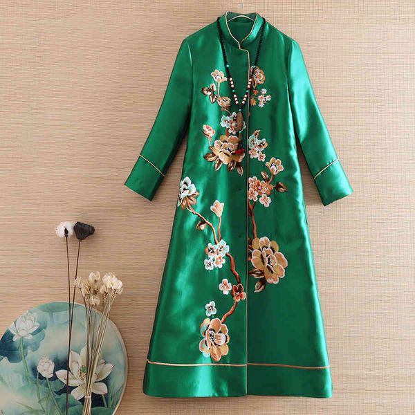 casual dresses elegant dress high-end lady outerwear autumn chinese style embroidery retro women vintage loose trench coat female s-xxl ddxo, Black;gray
casual dresses elegant dress high-end lady outerwear autumn chinese style embroidery retro women vintage loose trench coat female s-xxl ddxo, Black;gray