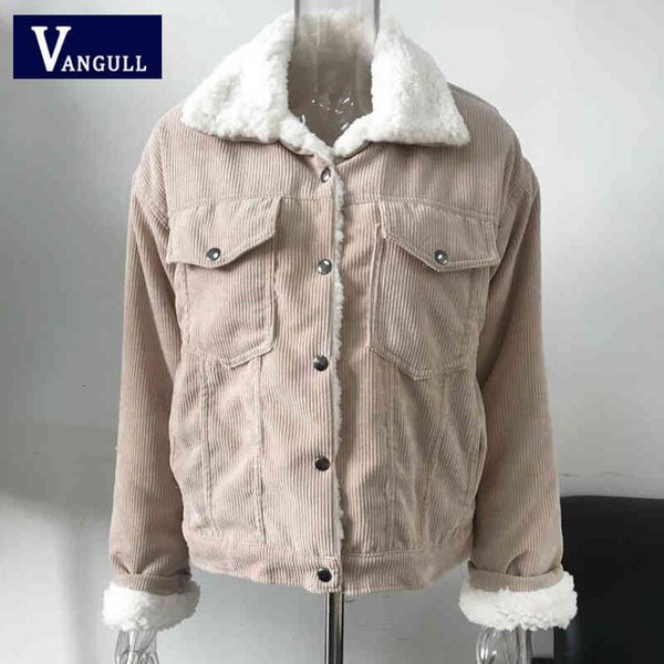 vangull corduroy women jacket thick velvet jackets winter new warm solid outerwear long sleeve vintage short coat 200919, Black;brown
vangull corduroy women jacket thick velvet jackets winter new warm solid outerwear long sleeve vintage short coat 200919, Black;brown