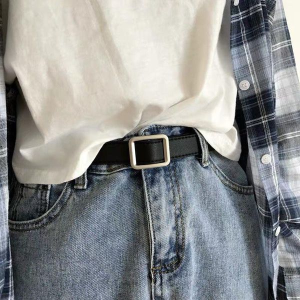 belts fashion women belt non-porous square buckle jeans black chic ladies vintage strap female waistband 2.3cm width, Black;brown
belts fashion women belt non-porous square buckle jeans black chic ladies vintage strap female waistband 2.3cm width, Black;brown
