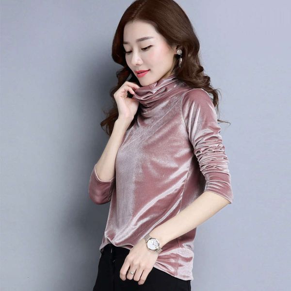 women's sweaters hoodies gold velvet high collar bottom coat autumn winter foreign style t-shirt 7q7z, White;black
women's sweaters hoodies gold velvet high collar bottom coat autumn winter foreign style t-shirt 7q7z, White;black