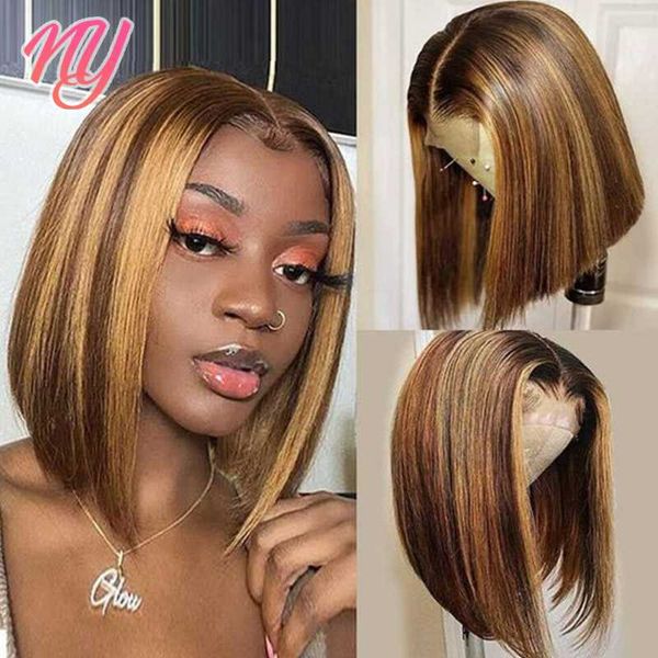 lace wigs highlight wig human hair bob straight 13x4 front brazilian remy colored short ombre, Black;brown
lace wigs highlight wig human hair bob straight 13x4 front brazilian remy colored short ombre, Black;brown
