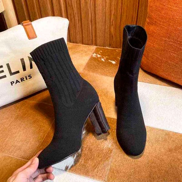 socks luxury brand boots 2022 trends flying knitting 10cm high heel shoes france designer womens leather rubber slippers ankle plus size, Black
socks luxury brand boots 2022 trends flying knitting 10cm high heel shoes france designer womens leather rubber slippers ankle plus size, Black