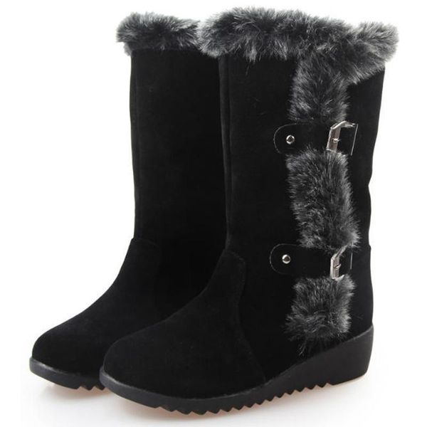 boots women's winter casual snow thick bottom flats warm cotton shoes female outdoor mid-calf non-slip walking size 34-42, Black
boots women's winter casual snow thick bottom flats warm cotton shoes female outdoor mid-calf non-slip walking size 34-42, Black