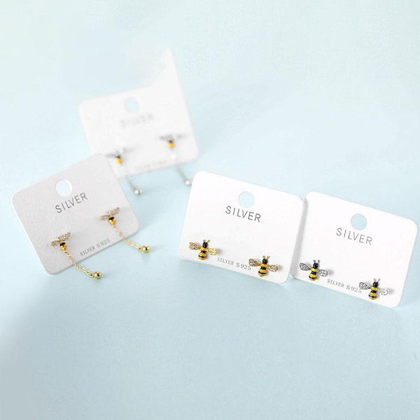 stud s925 sterling silver japanese and korean style bee earrings girl animal small fresh temperament tassel, Golden;silver
stud s925 sterling silver japanese and korean style bee earrings girl animal small fresh temperament tassel, Golden;silver