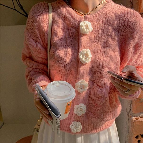 women's knits & tees jyate autumn knitted cardigan single-breasted long sleeve floral buttons pure color casual sweaters 2021, White
women's knits & tees jyate autumn knitted cardigan single-breasted long sleeve floral buttons pure color casual sweaters 2021, White