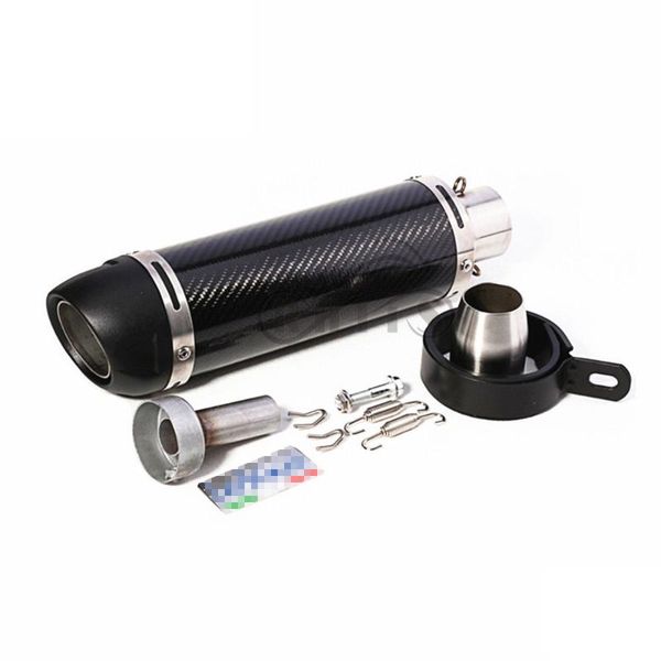 exhaust pipe universal 51mm motorcycle escape moto modify motocross muffler with db killer stickers
exhaust pipe universal 51mm motorcycle escape moto modify motocross muffler with db killer stickers
