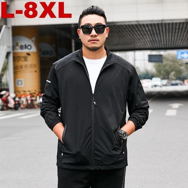 men's jackets plus size spring and autumn 2021 trends casual slim handsome large jacket 8xl 7xl 6xl 5xl, Black;brown
men's jackets plus size spring and autumn 2021 trends casual slim handsome large jacket 8xl 7xl 6xl 5xl, Black;brown