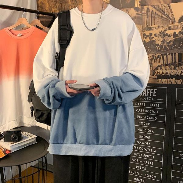 men's t-shirts men clothing 2021 spring autumn thin gradient color oversized t shirt japanese loose casual long-sleeved t-shirt, White;black
men's t-shirts men clothing 2021 spring autumn thin gradient color oversized t shirt japanese loose casual long-sleeved t-shirt, White;black