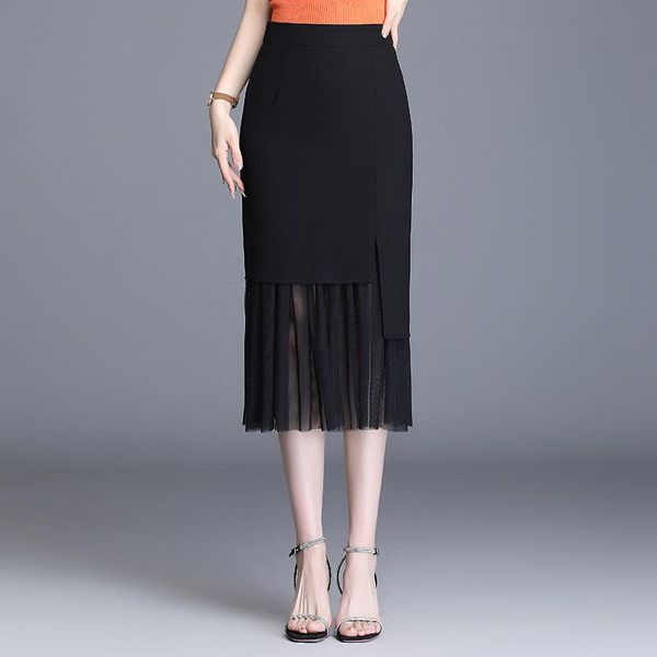 skirts 2021summer black high waist slim lace bag hip skirt plus size elastic all-match casual women a-line long
skirts 2021summer black high waist slim lace bag hip skirt plus size elastic all-match casual women a-line long